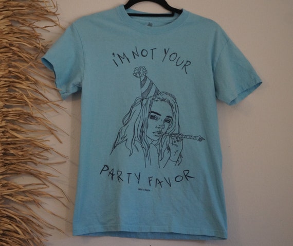 Billie Eilish Party Favor T-shirt Size 