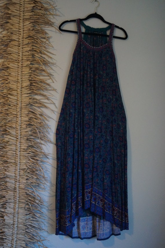 Lucky Brand Bohemian Sleeveless Indian Dress Size Small, Lucky