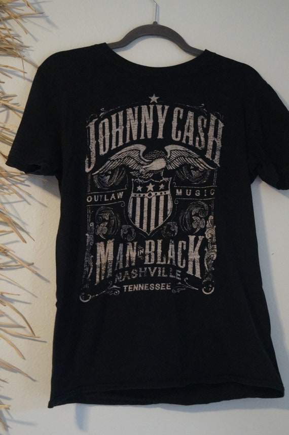 Vintage Johnny Cash T-Shirt Size Small Men's - image 2