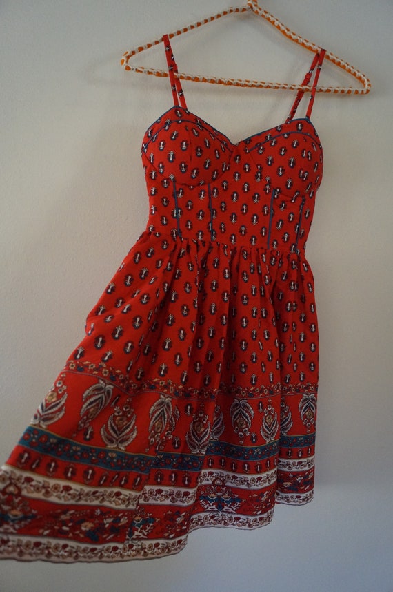 Indian Summer Dress Size XS, Indian Baby Doll Spa