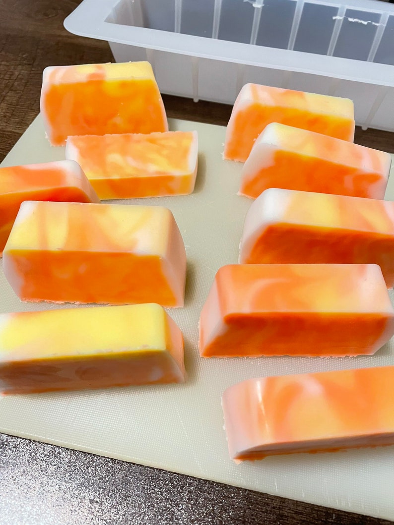 All Natural Moisturizing Organic Goats Milk & Shea Butter Soap Peach Mango