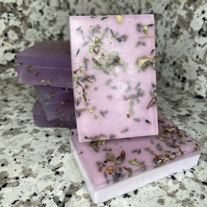 All Natural Moisturizing Organic Goats Milk & Shea Butter Soap Lavender &Eucalyptus