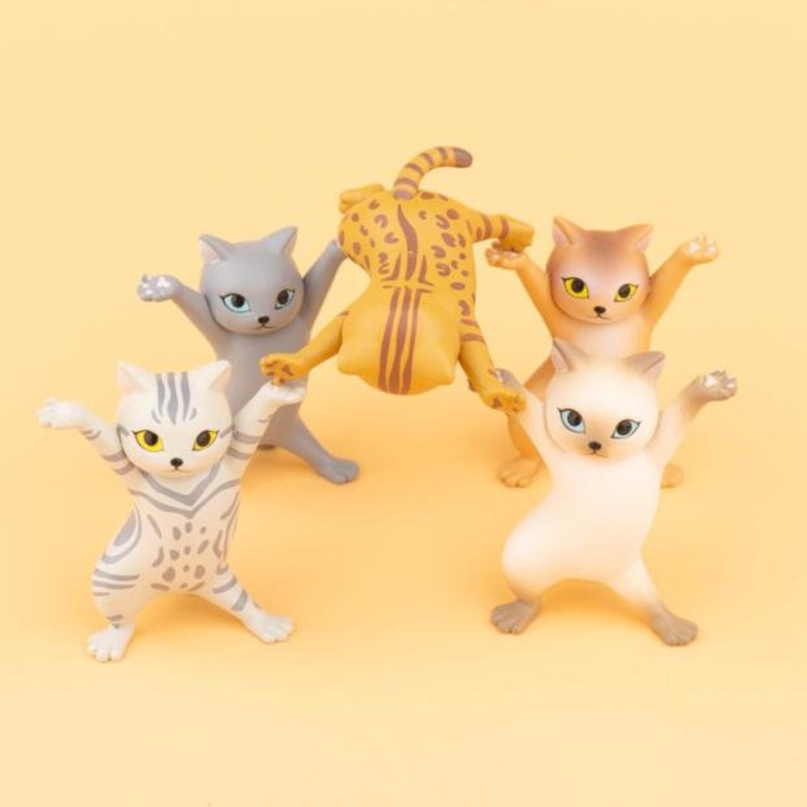 Qualia Gachapon Cats Penholder Vol.2 Etsy