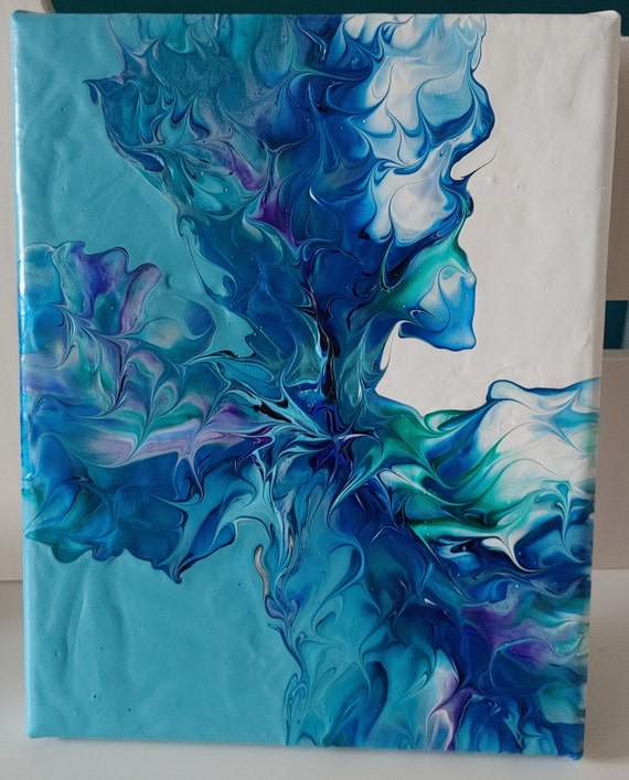 720 Acrylic Pouring for Beginners ideas in 2024
