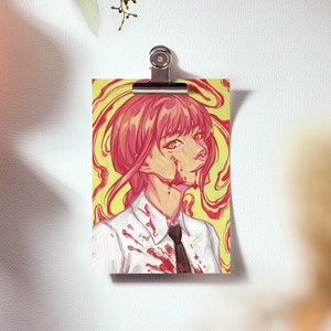 Stampa anime Makima CSM / Poster anime Makima CSM / CSM