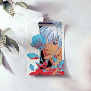 Gojo Art Print | Gojo Satoru | Anime Print | Anime Poster