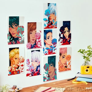 Gojo, Geto, Yuuta, Inumaki, Nanami, Maki, Yuuji, Nobara, Megumi Print | Anime Poster | Anime Prints