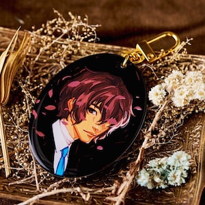 Dazai Schlüsselanhänger | BSD Anhänger | Dazai Osamu | Anime Schlüsselanhänger
