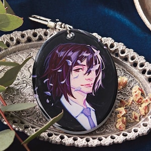 Fyodor Keychain | Fyodor Dostoevsky BSD Charm | D.O.A. BSD | Decay of the Angel