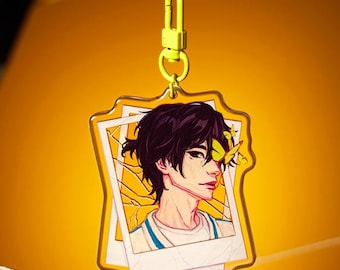 Cheng Xiaoshi Charm | CXS Link Click Keychain | Shiguang Dailiren | Anime Acrylic Charm