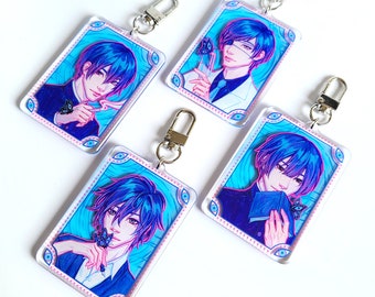 Tamamori, Kawase, Minakami, Hakase Hashihime Charms | Hashihime of the Old Book Town | BL Game Keychain