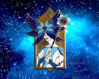 Jophiel: Large Enamel Pin | Biblically Accurate Angel Pin | Archangel