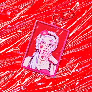 Edelgard Fire Emblem Keychain | FEW3H Charm | Fire Emblem: Three Houses | Edelgard Decora Fashion