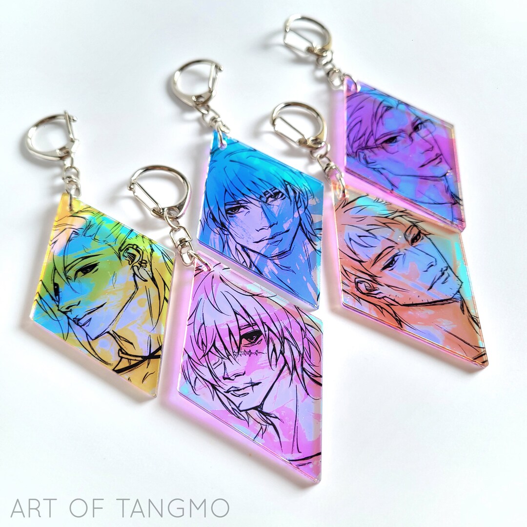Towa, Taku, Rei, Madarame, Fujieda Slow Damage Charms | BL Game ...