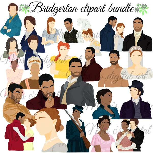 Bridgerton Svg - Etsy