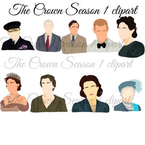 The Crown Clipart, Season 1.