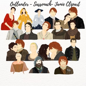 Conjunto de imágenes prediseñadas de Outlander.