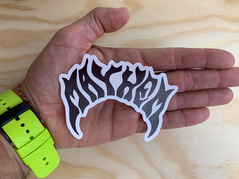 Lost Surfboards Sticker 4 Grote Mayhem Skate Surf Etsy
