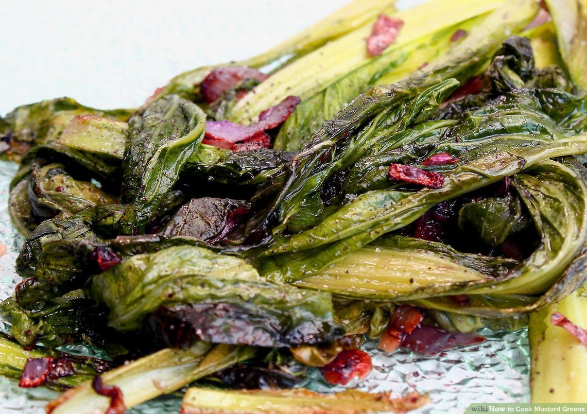 Japanese Giant Red Mustard Greens Seeds Organic Non GMO USA Etsy