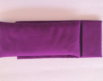 Aromatherapy Eye Pillow with Removable Cover, Eye Pillow with Organic Flaxseed