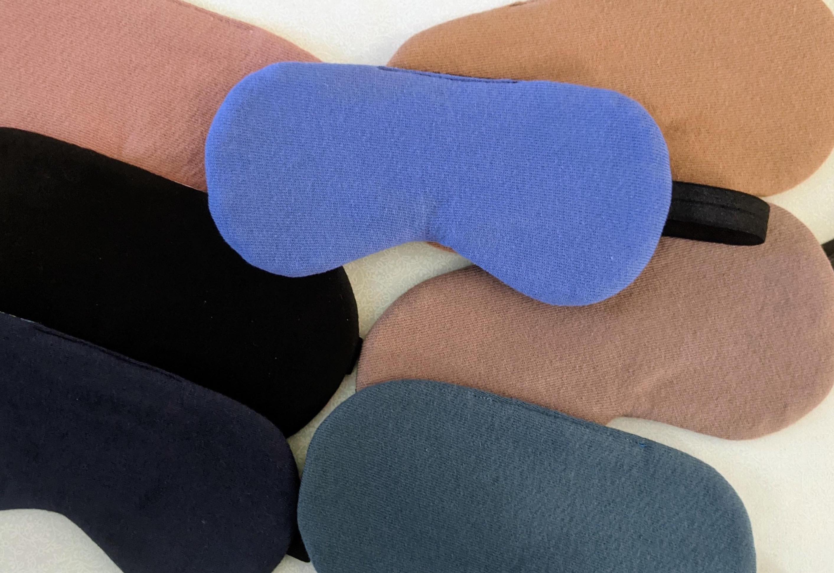 Certified Organic Cotton Sleep Mask, Ultra-Soft Sleep Eye Mask, Children, Men, Women