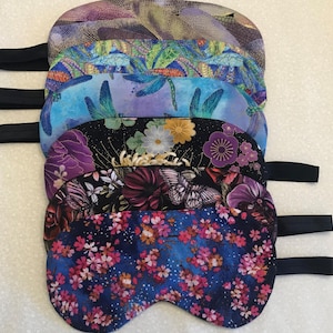 Organic Cotton Sleep Eye Mask, Washable Eye Mask for Women and Men