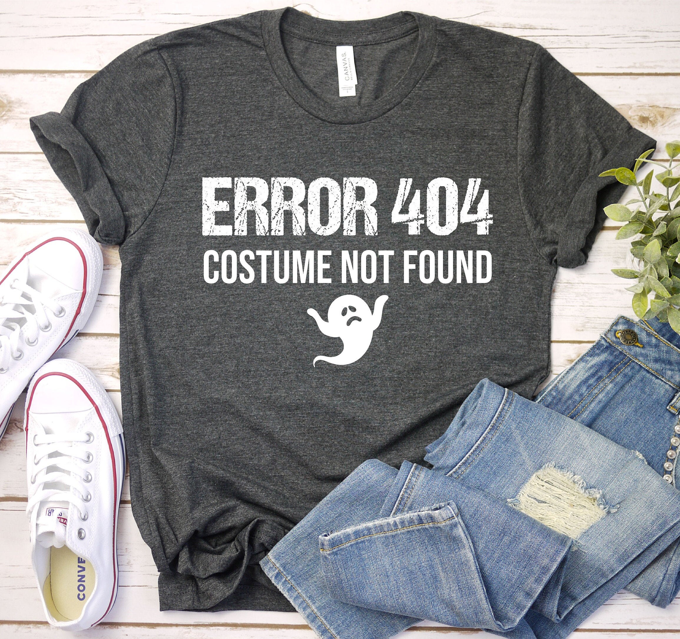 Error 404 Costume Not Found Funny Halloween Shirt Costume | Etsy