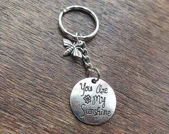 You Are My Sunshine Bumble Bee Supportive Friend Keyring