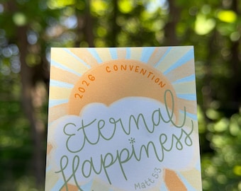 Eternal Happiness 2026 Convention Gift Fridge Magnet