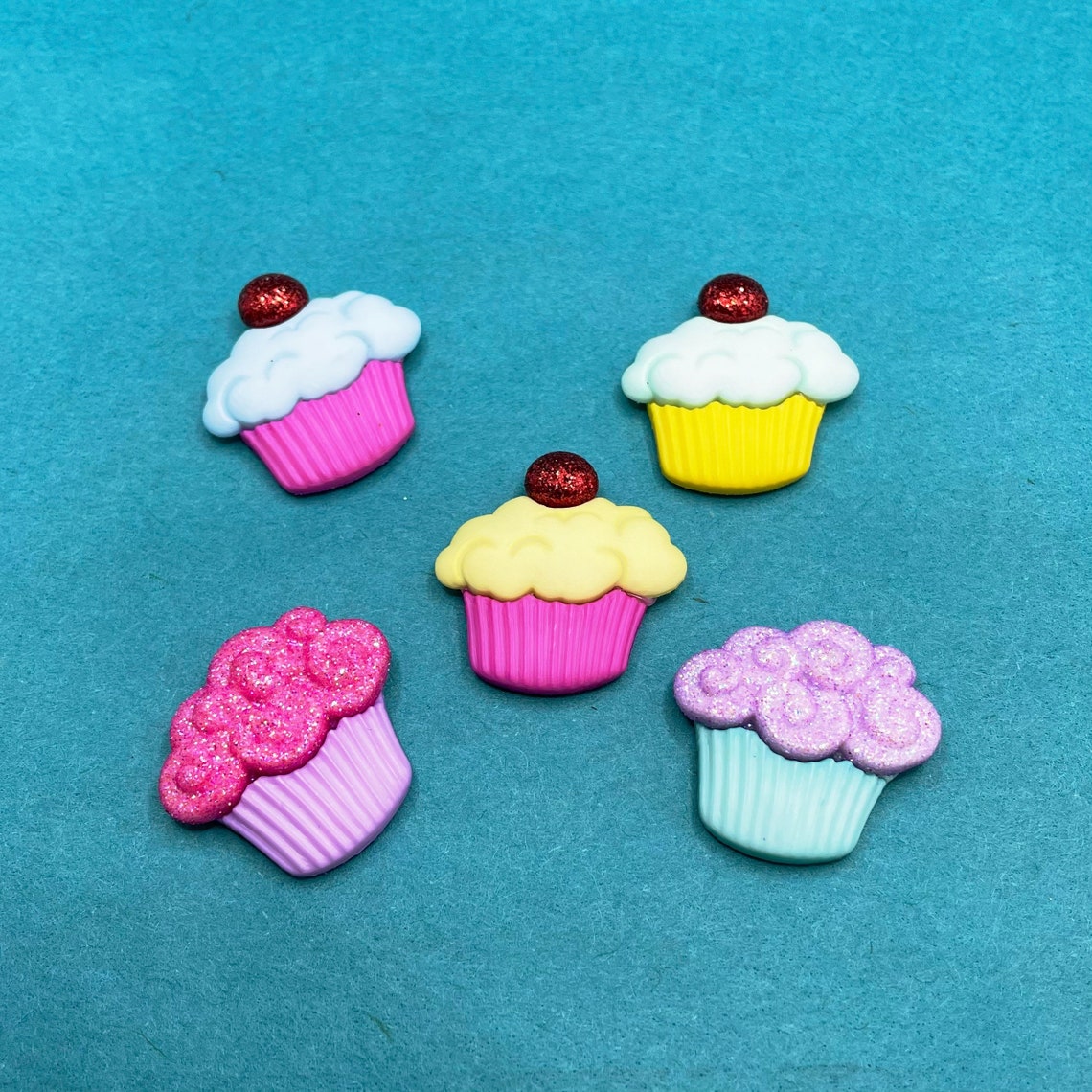 Fridge Magnets Cupcake Fridge Magnets Cupcake Buttons | Etsy