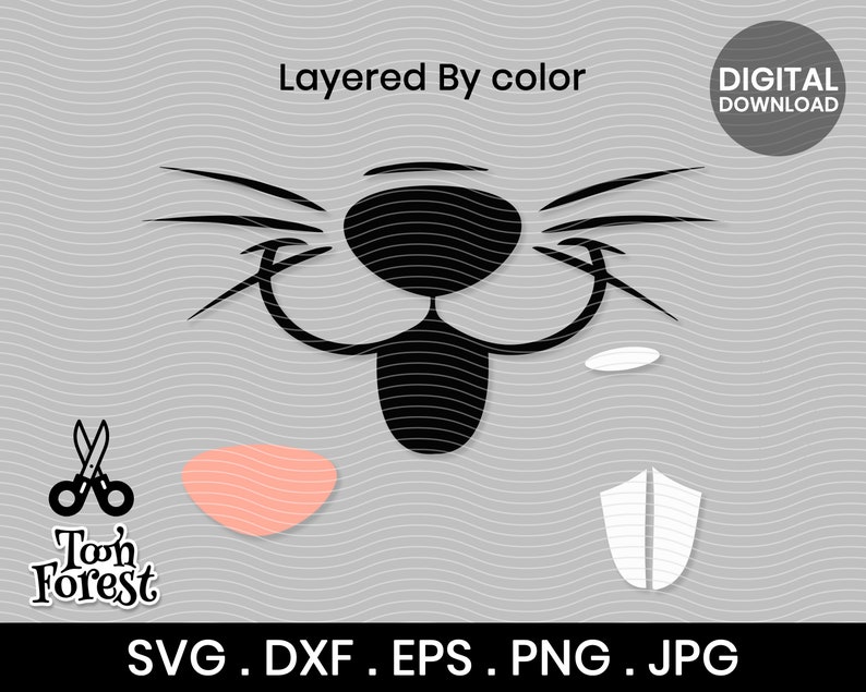 Free Free Bunny Nose Svg 469 SVG PNG EPS DXF File