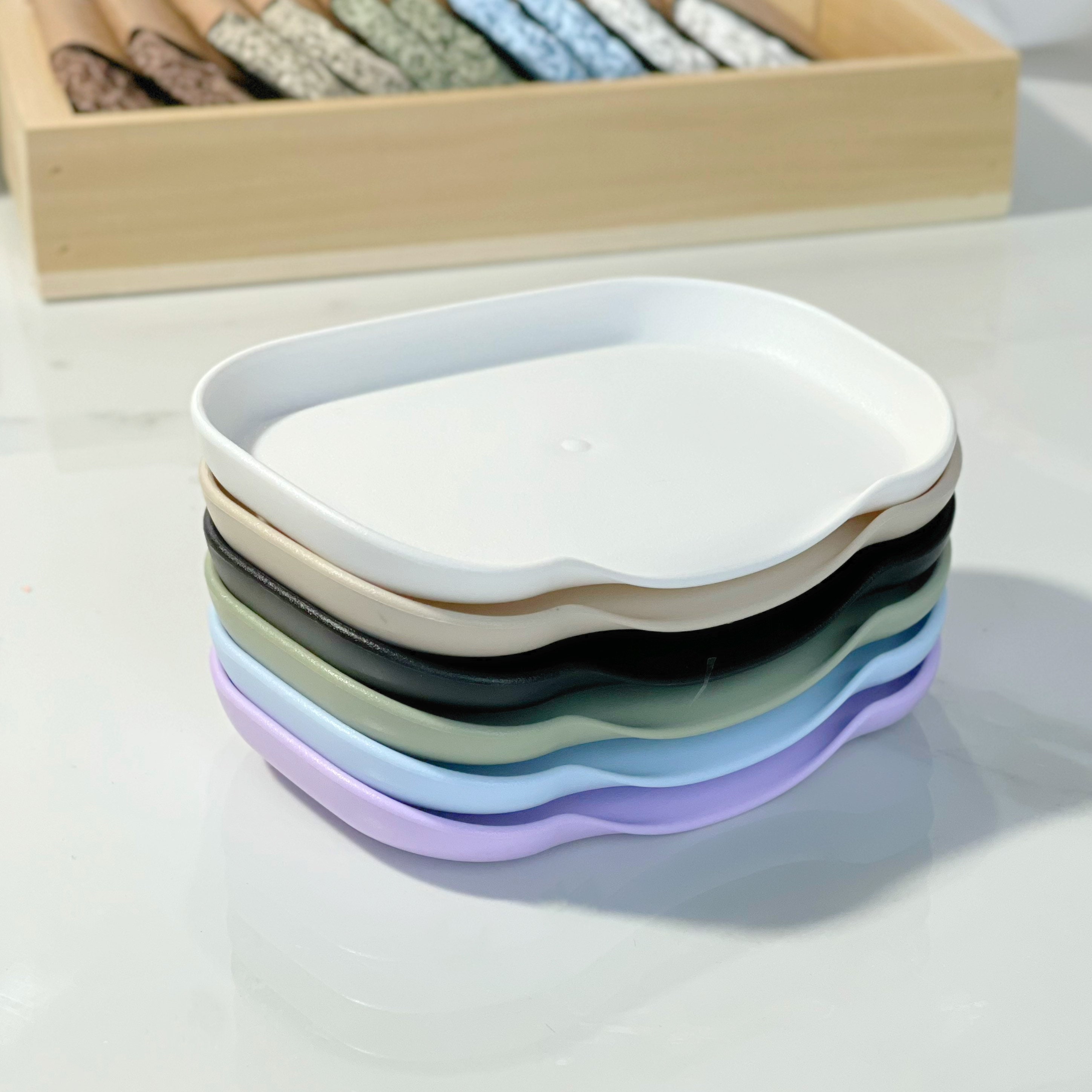 Waterfall Soap Dish Keeps Counter Tops Clean and Soaps Dry Etsy