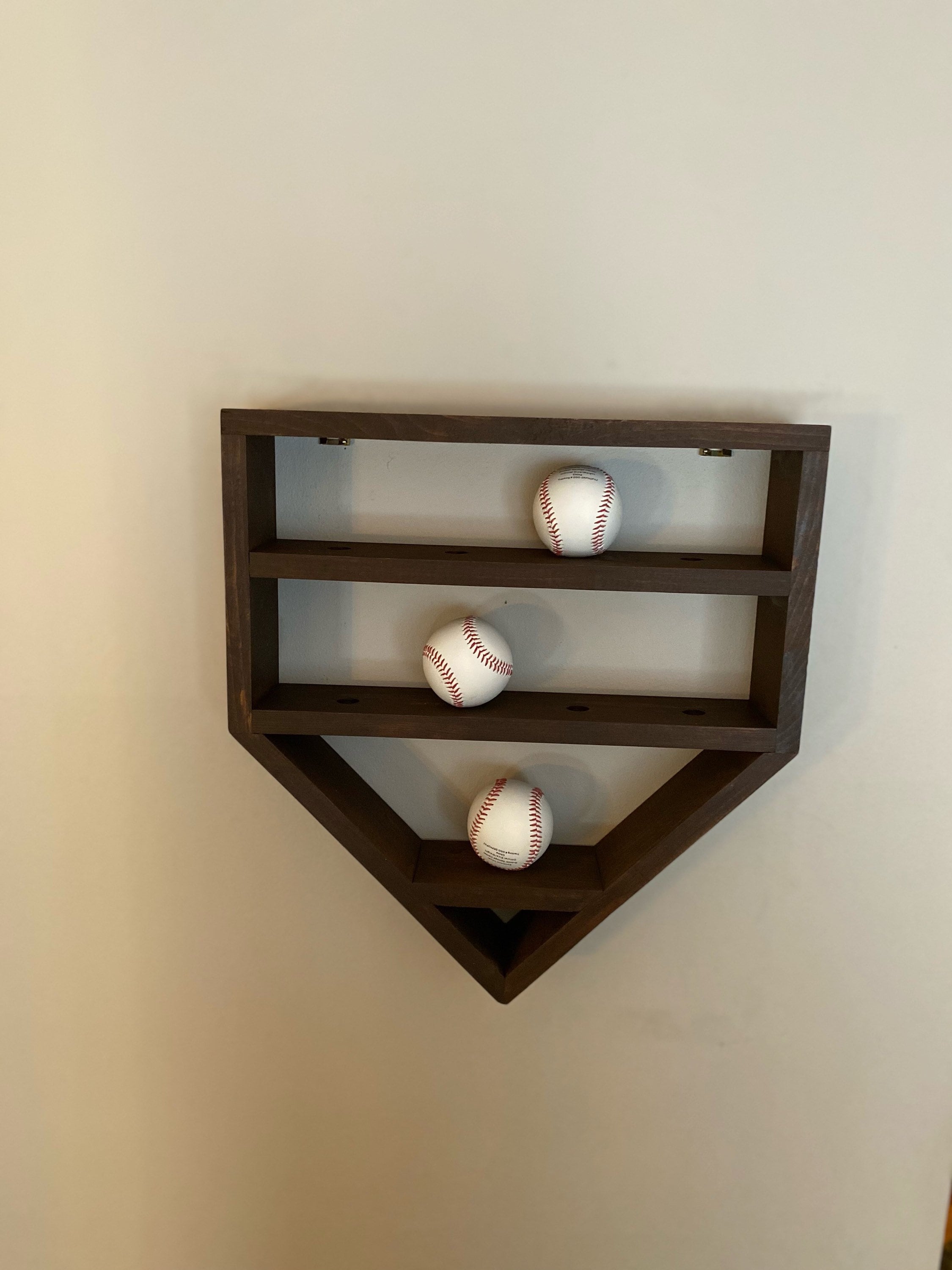 Home plate baseball holder Etsy