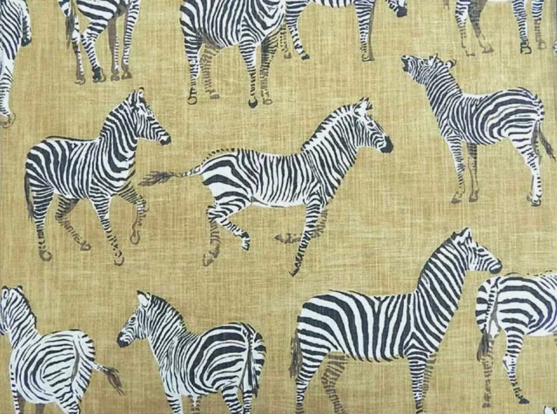 Home Accent Fabrics Africana Gold fabric by the yard