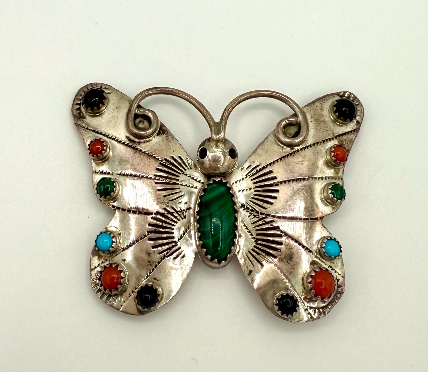 eddie 専用Sterling Vintage Sterling Silver Frank Yazzie Brooch - Etsy