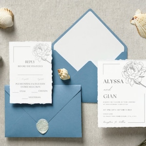 Editable Wedding Invitation and RSVP card, Wedding Invitations Template, Canva Template, Printable Invitation, 5 x 7 Wedding Invite