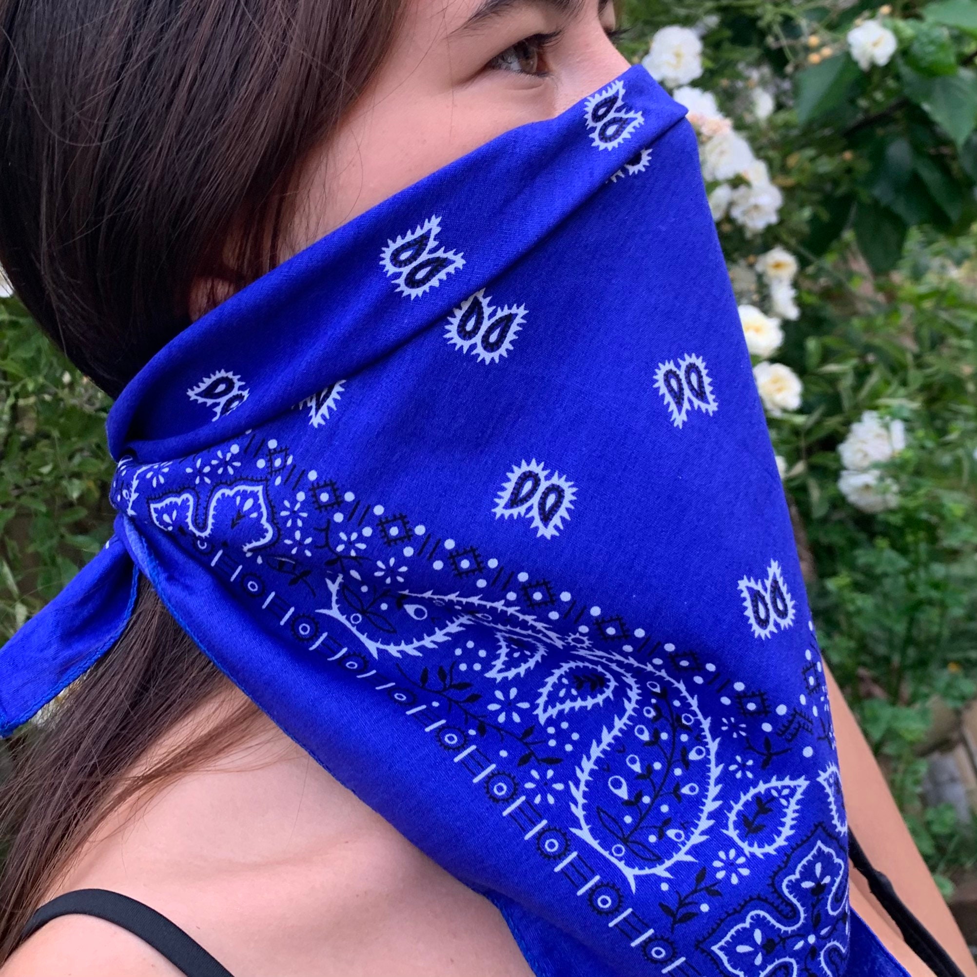 bandana dunkelblau