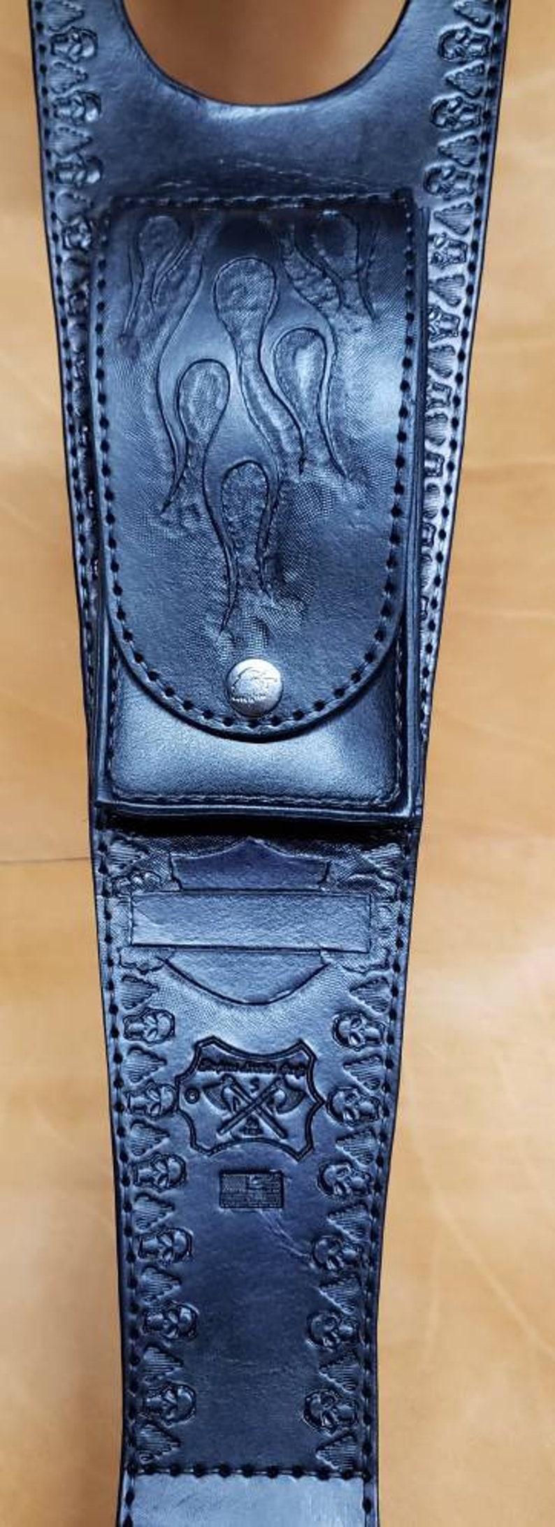 Leather Motorcycle Gas Tank Bib Pattern Etsy