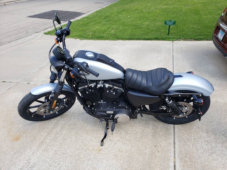 Leather Motorcycle Gas Tank Bib Pattern Etsy