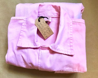 ladies pink boiler suit