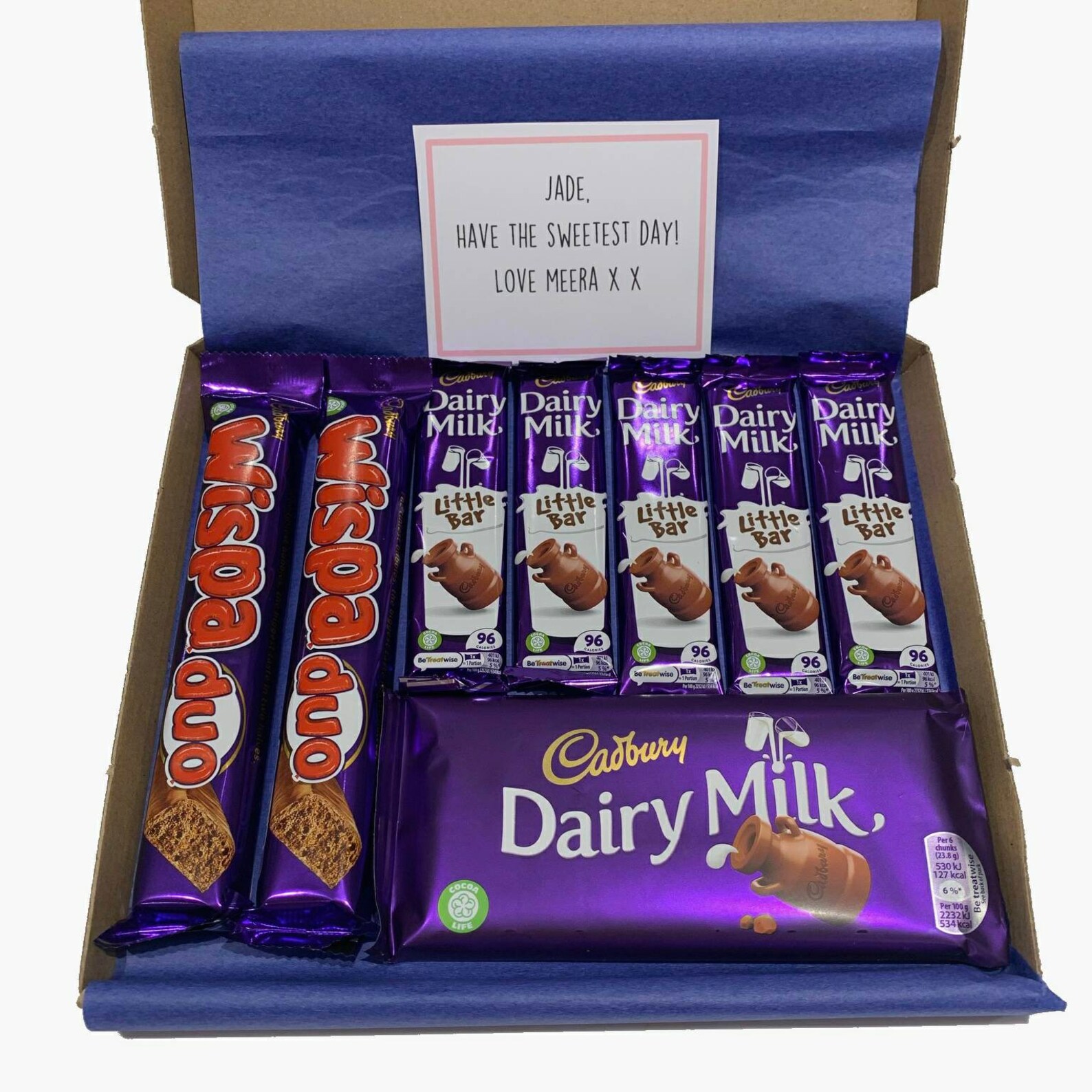 Cadburys Chocolate Hamper Birthday Chocolate Corporate Etsy