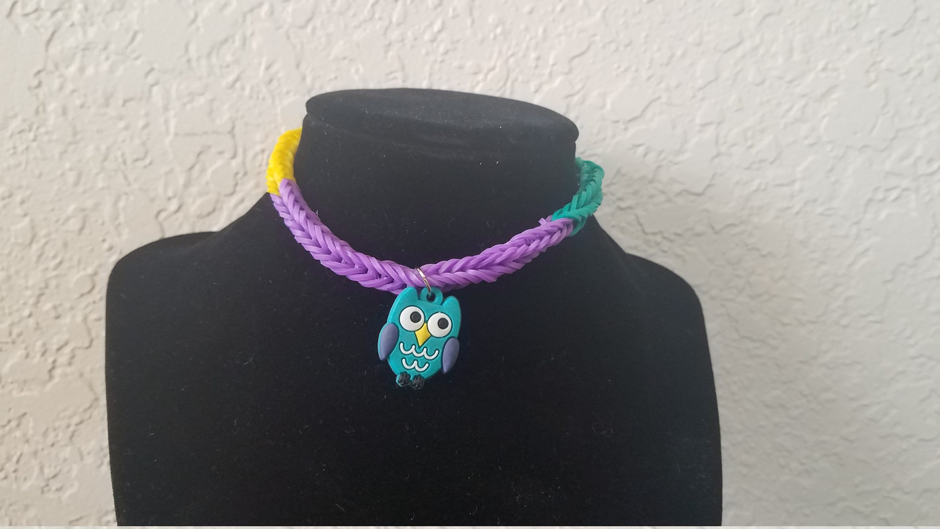 Rainbow Loom Rubber Band Jewelry Set 2 Piece choker Etsy