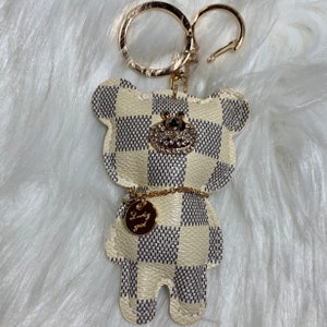 Louis Vuitton Grey Lanyard Keychain ○ Labellov ○ Buy and Sell
