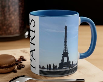 Paris Eiffel Tower Coffee Mug, Paris Coffee Mug, Paris Souvenir Mug, Eiffel Tower, Paris Lover Gift, My Paris Era, Francophile Gifts