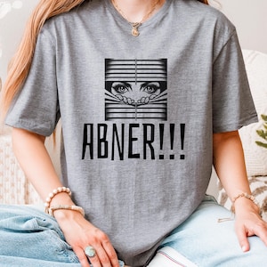 Gladys Kravitz Inspired ABNER Unisex T-Shirt, Retro TV Graphic Tee, Kravitz Tee Shirt, Funny Bewitched Tshirt, Abner T-Shirt, Gladys Shirt