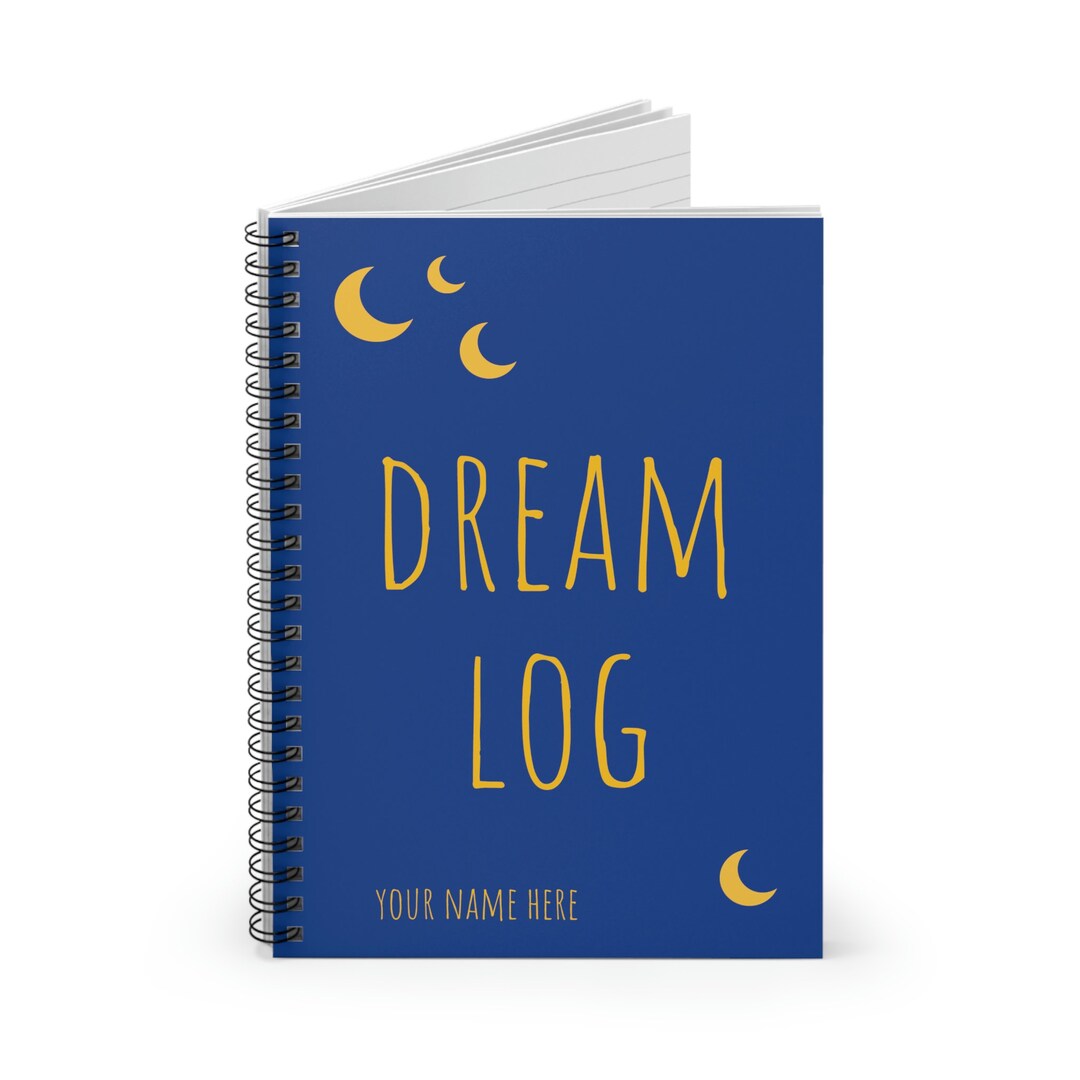 Personalized Dream Log, Dream Diary, Diary Journal, Daily Diary