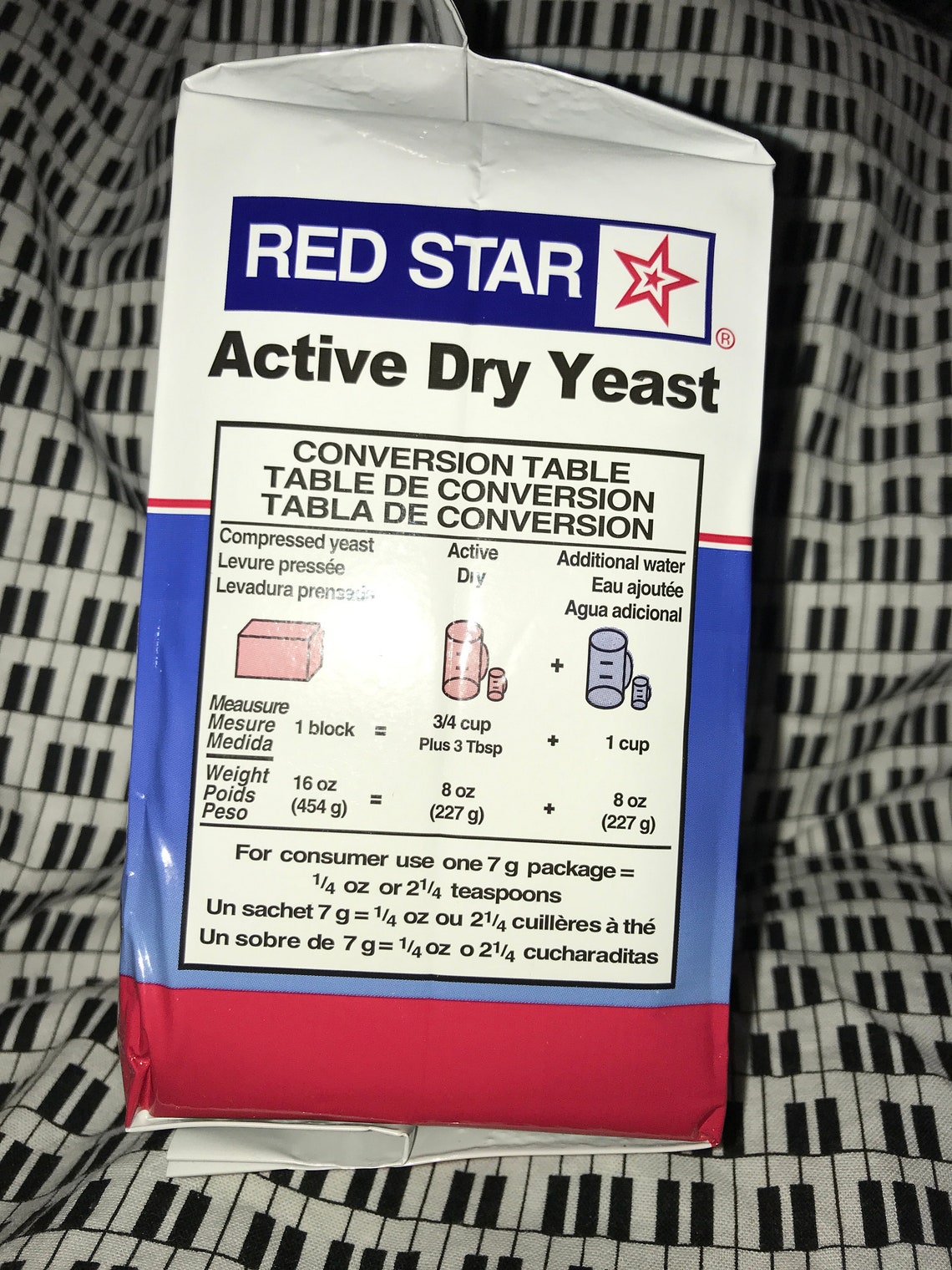 Red Star Active Dry Yeast 2 Lbs / Lb 32 Oz Best by 03/2022 Etsy