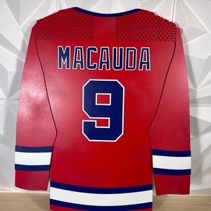 Hockey Jersey Holzschild, Custom Hockey Sport