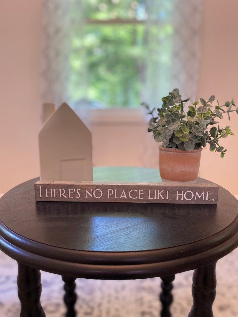 Home Farmhouse Small Tabletop Signs Custom Wood Signs Etsy