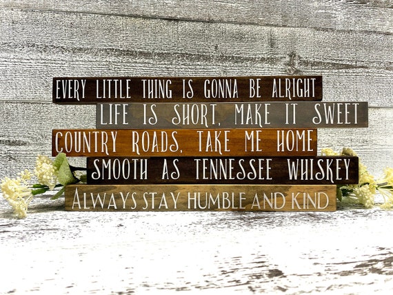 country music lyrics about life